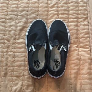 Vans Women’s Black Slip-On Sneakers